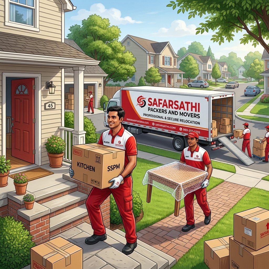 Household Relocation - Safarsathi Packers and Movers
