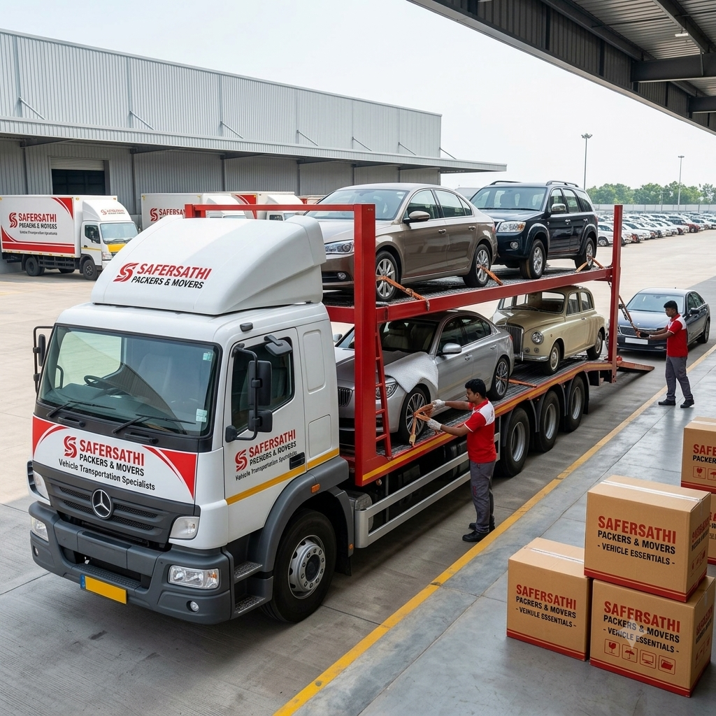 Vehicle Transportation - Safarsathi Packers and Movers
